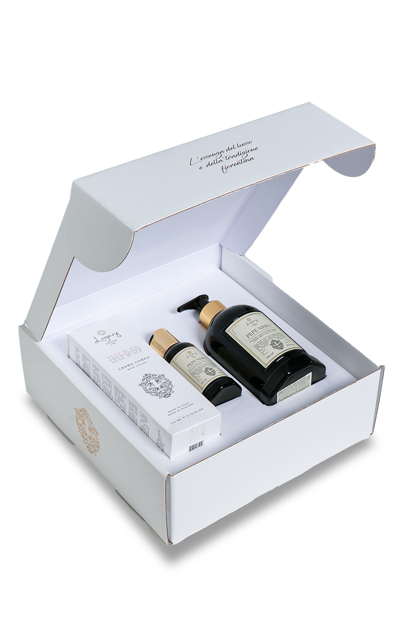 COFANETTO CORPO Crema, Bagnoschiuma, Sapone